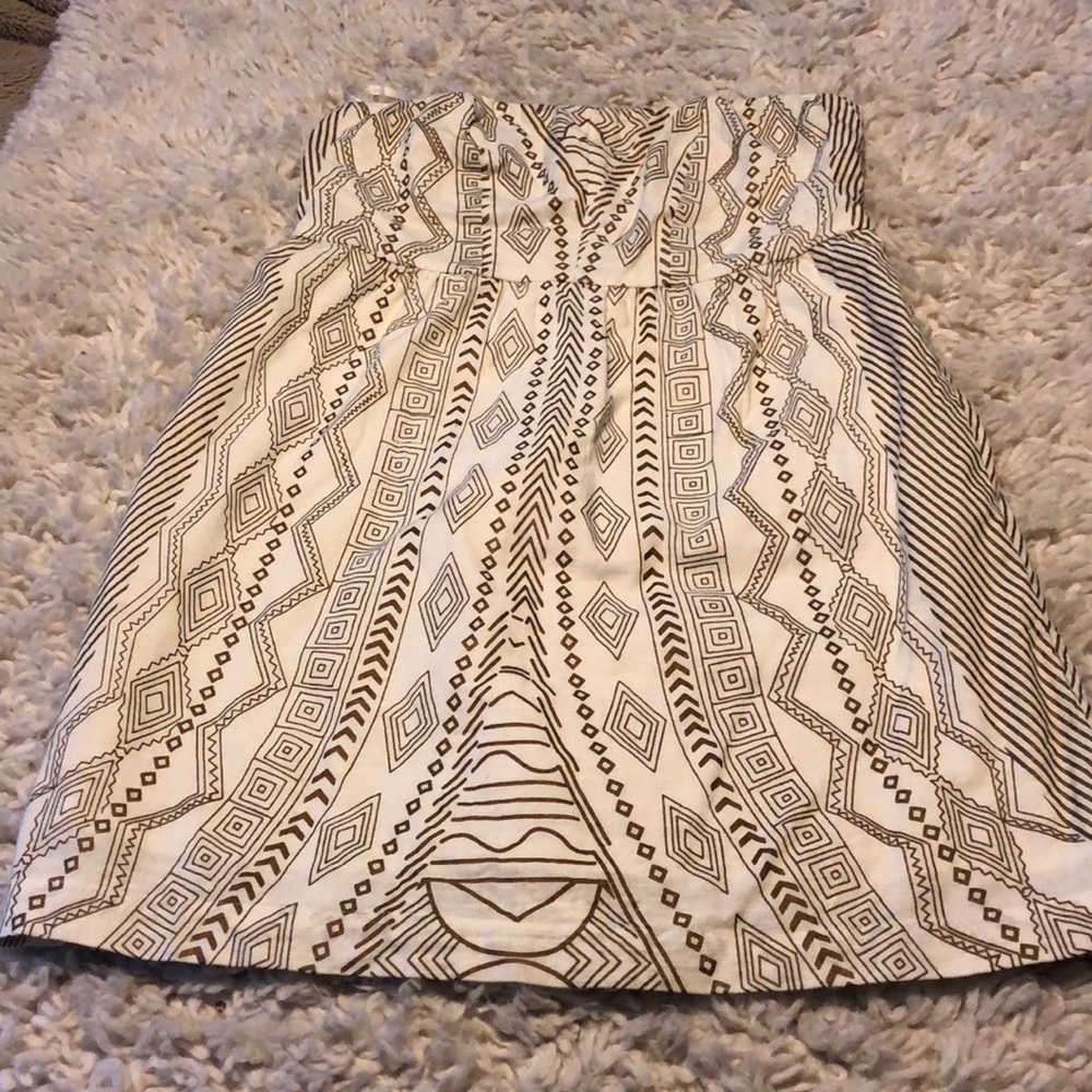 Tube top dress